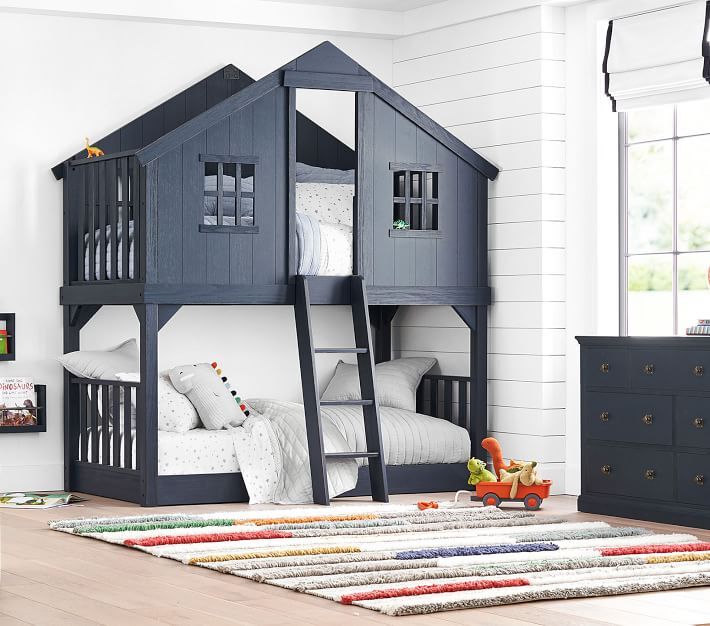 Tree House Twin-Over-Twin Bunk Bed