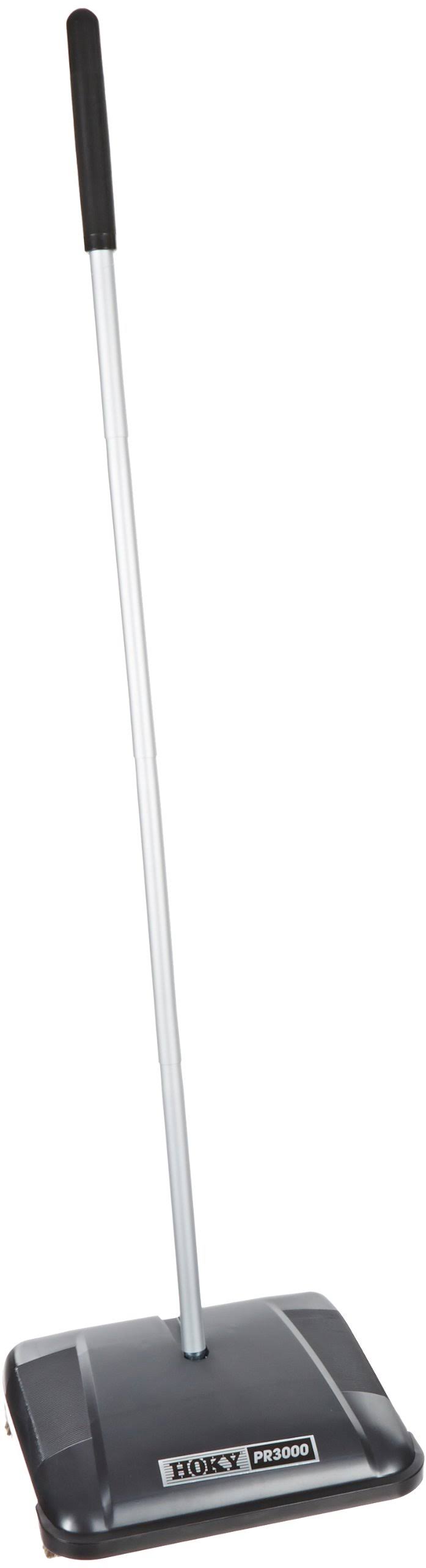 Hoky PR3000 Sweeper with Rubber Rotor, 1212 Cleaning Path, Grey WXF02