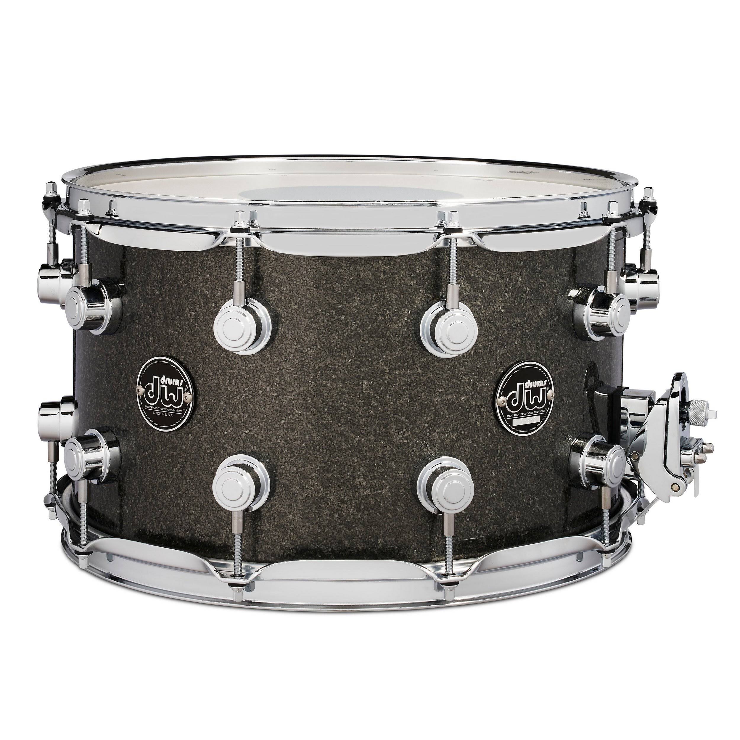 Dw Performance Series 8x14 Snare Drum Pewter Sparkle Wxf 02 