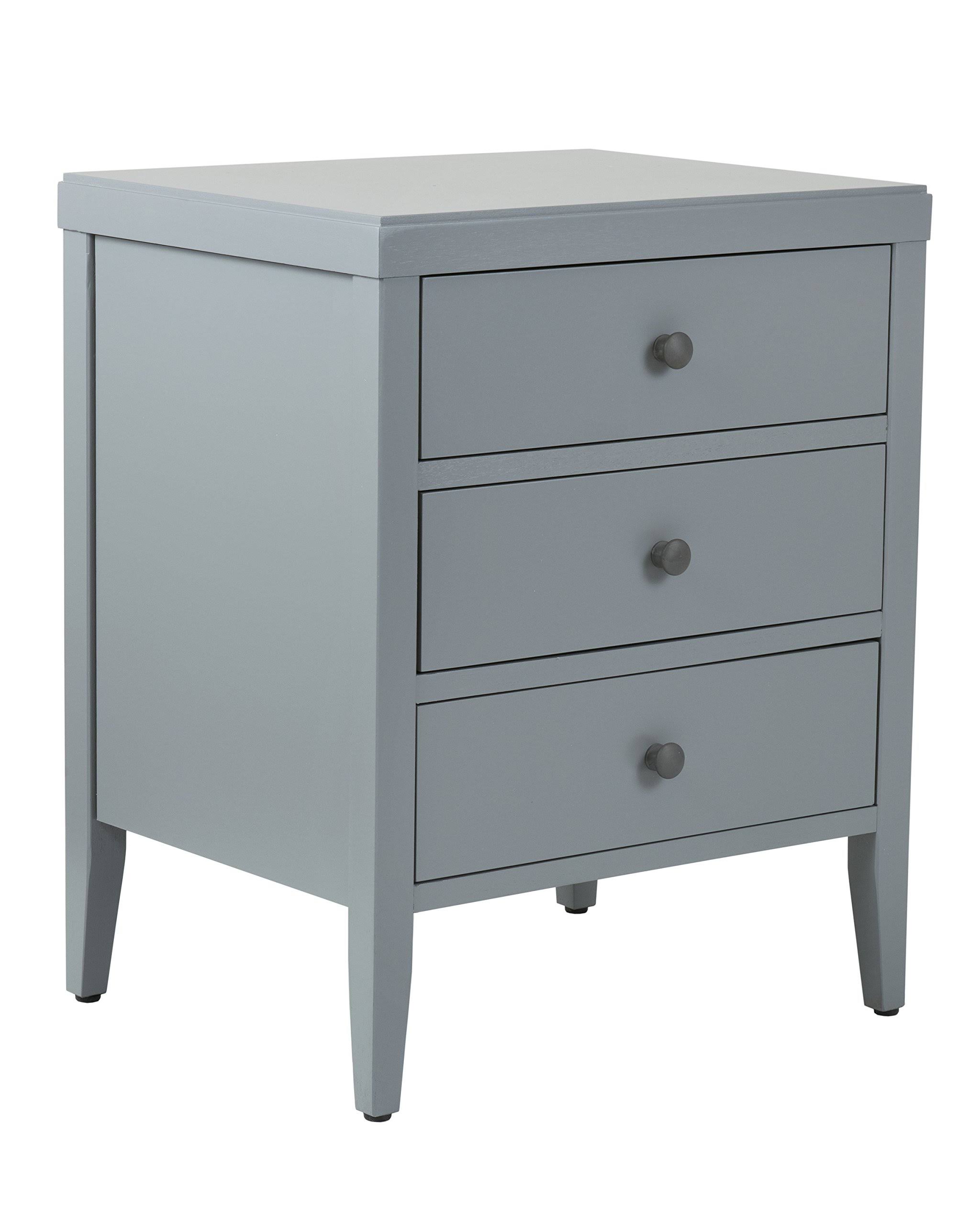 East at Main &s b Acacia Wood Accent Table, Grey WXF02