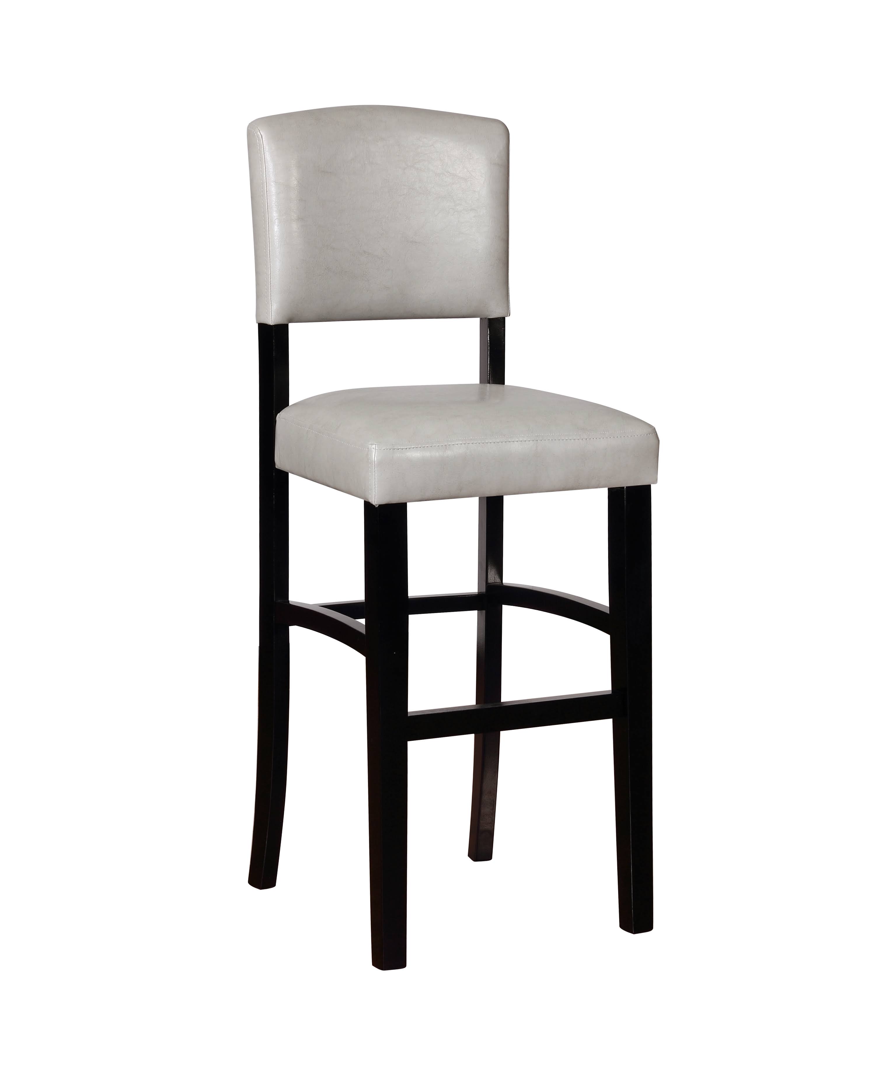 Linon Monaco Gray Bar Stool WXF02