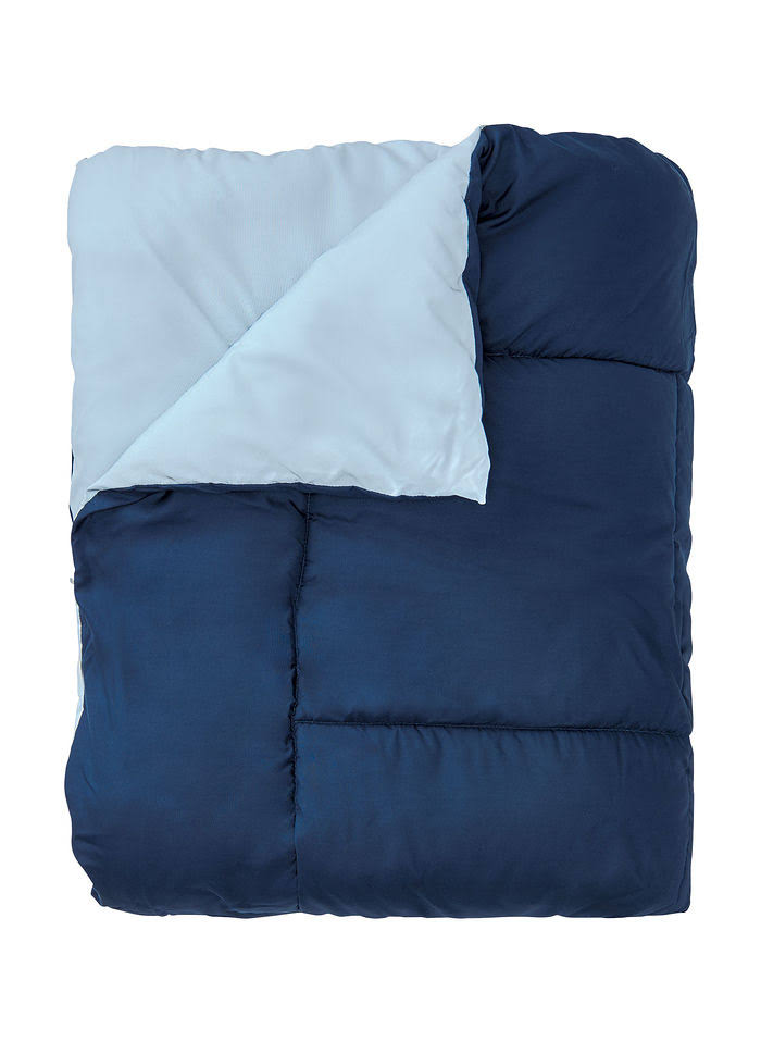 AmeriMark Reversible Comforter Set King Light Blue Light Blue WXF02