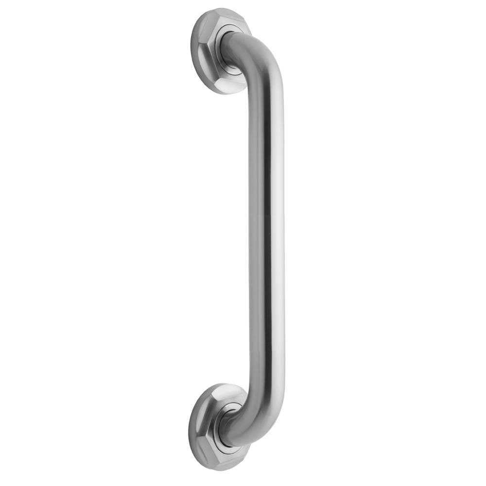 Jaclo 2932ACU 32x22 Deluxe Grab Bar with Contemporary Hex Flange
