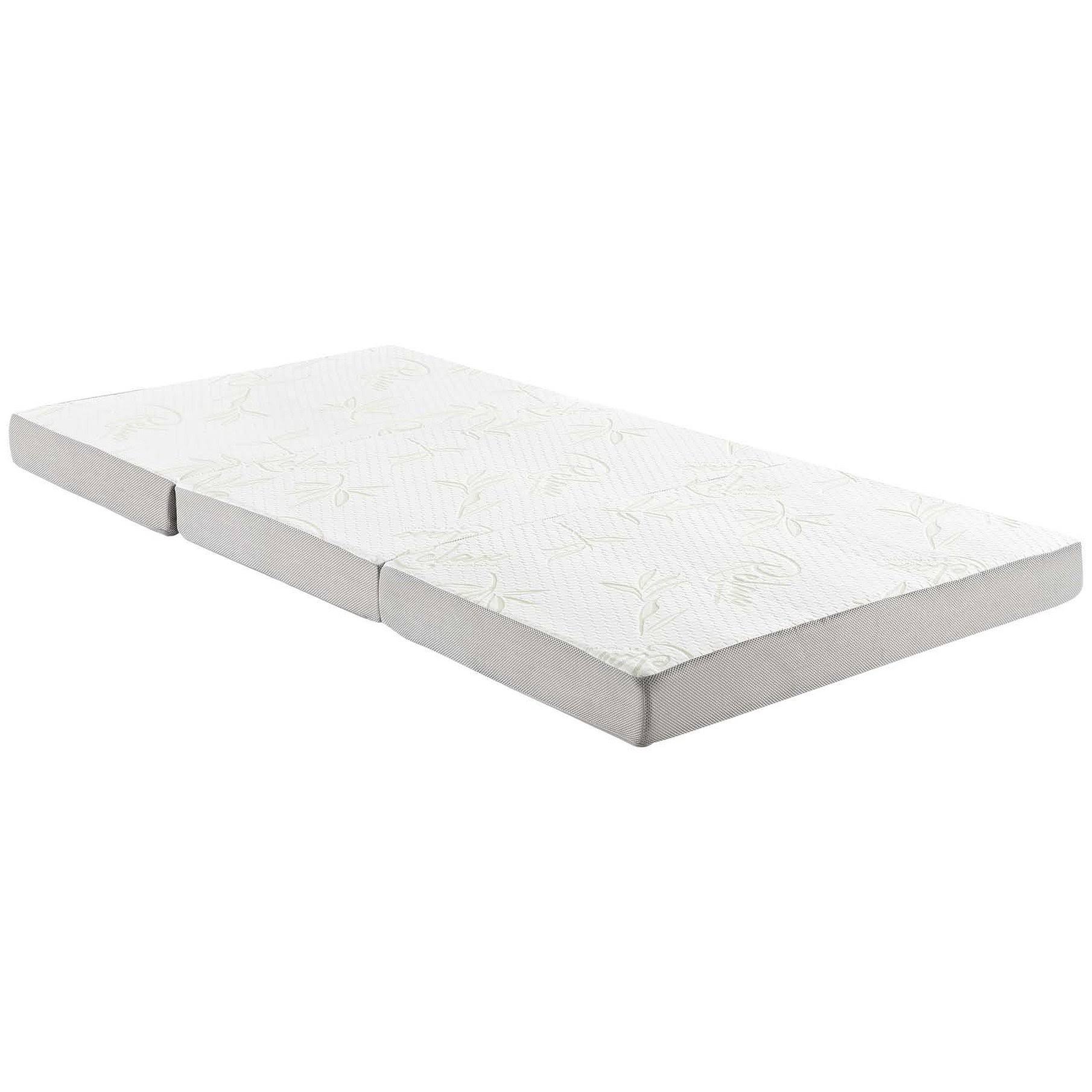 Modway Relax 39 x 75 x 4 (Twin) TriFold Mattress WXF02