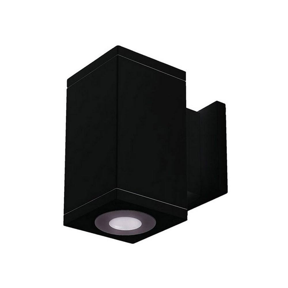 WAC Cube Architectural Wall Sconce - DC-WS06-U835B-BK - WXF-02