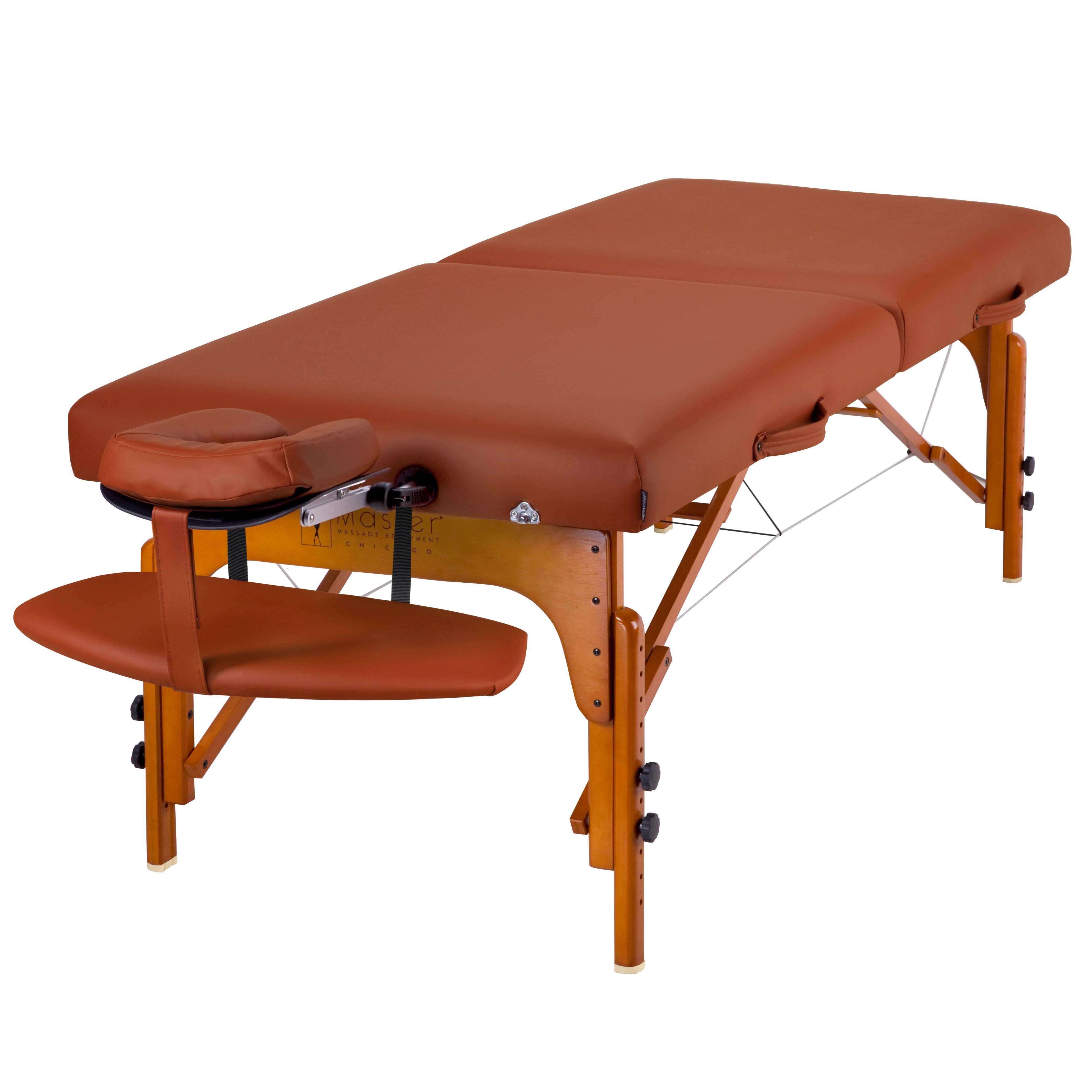 Master Massage 31x22 Santana ThermaTop Portable Massage Table Package