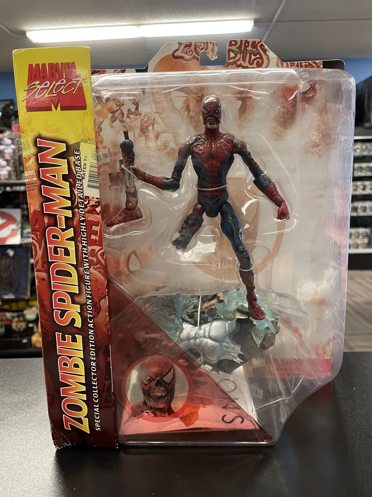 Marvel Select Zombie SpiderMan Action Figure WXF02