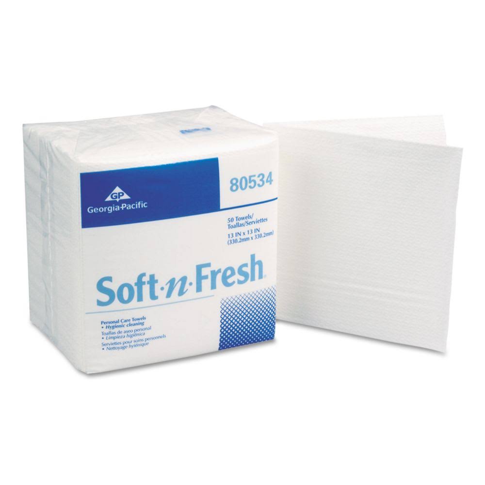 SoftNFresh Patient Care Disposable Wash Cloths WXF02