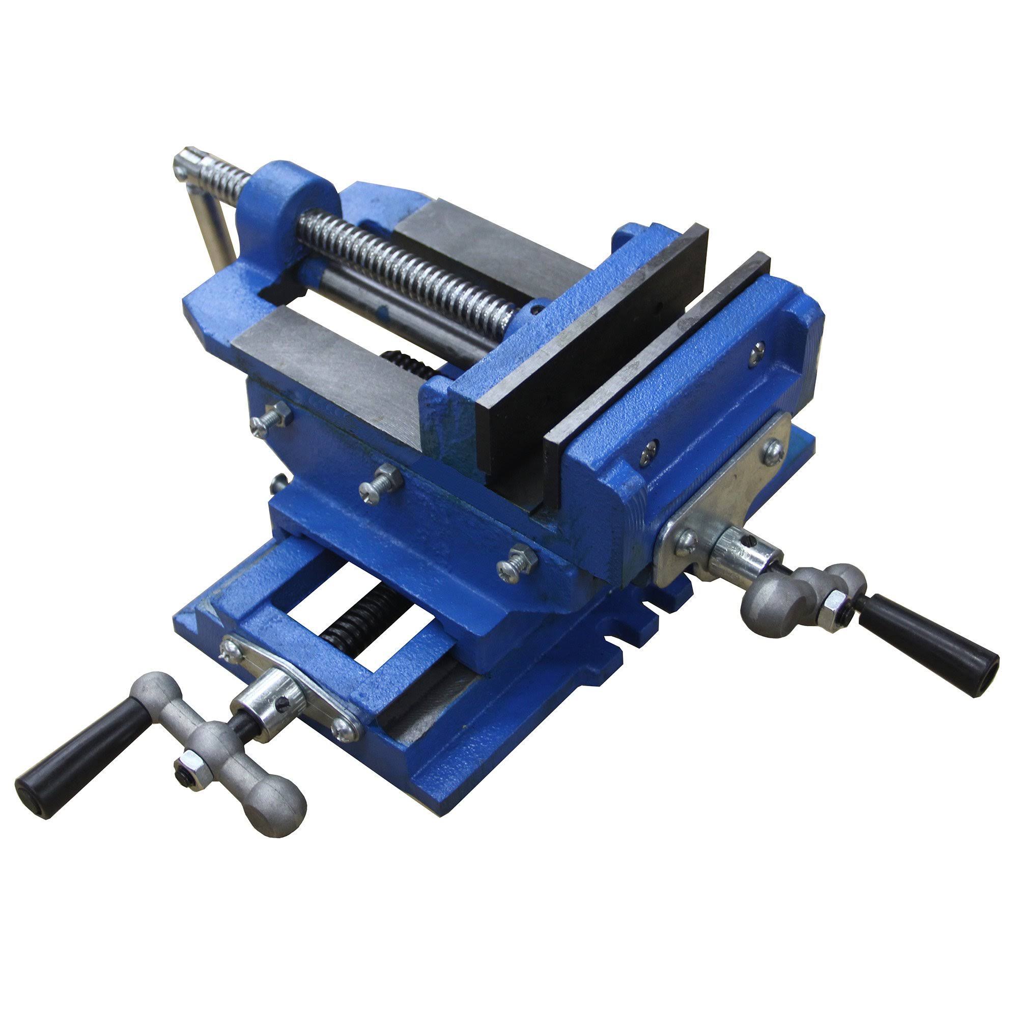 HFS 5x22 Cross Slide Vise Drill Press Metal Milling 2 Way X Y Heavy 
