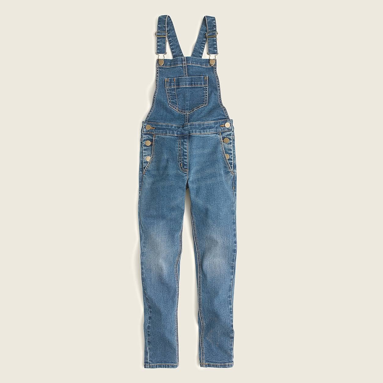 Crewcuts Girls Stretchdenim Overalls WXF02