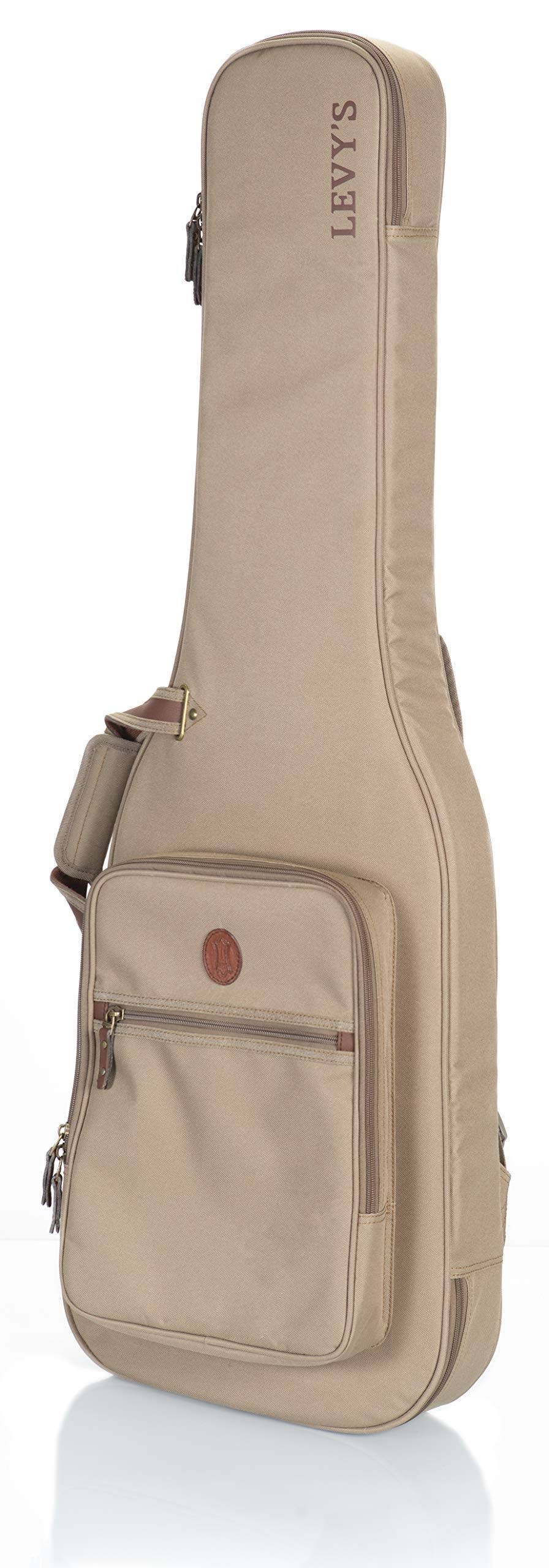 Levy&s Deluxe Gig Bag for Electric Guitars Tan WXF02