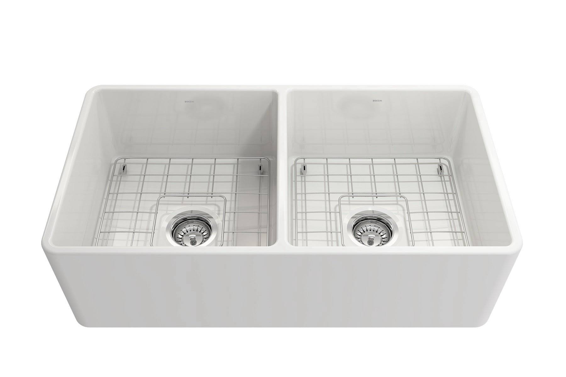 33x22 white kitchen sink