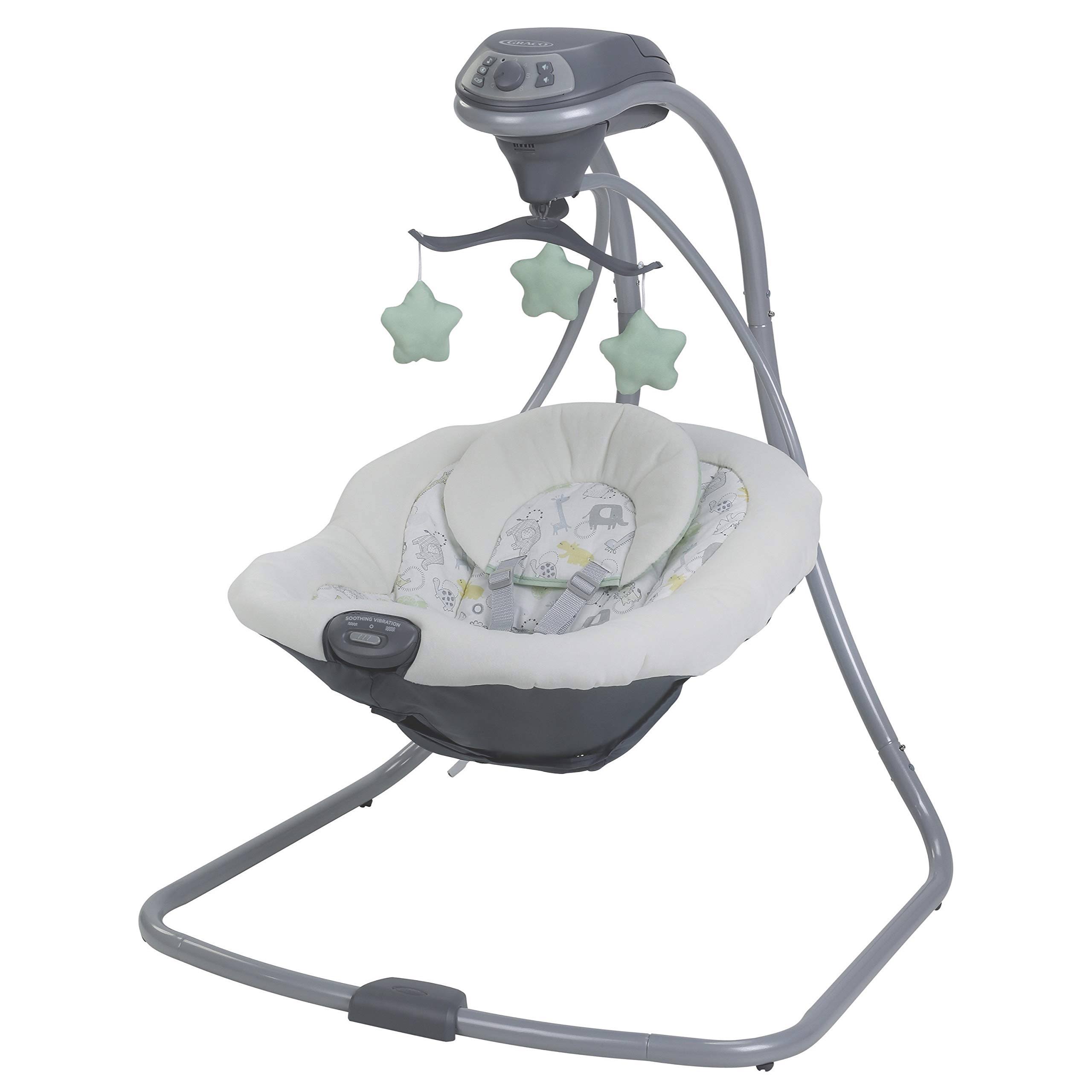 Graco Simple Sway Swing Sketch Safari WXF02