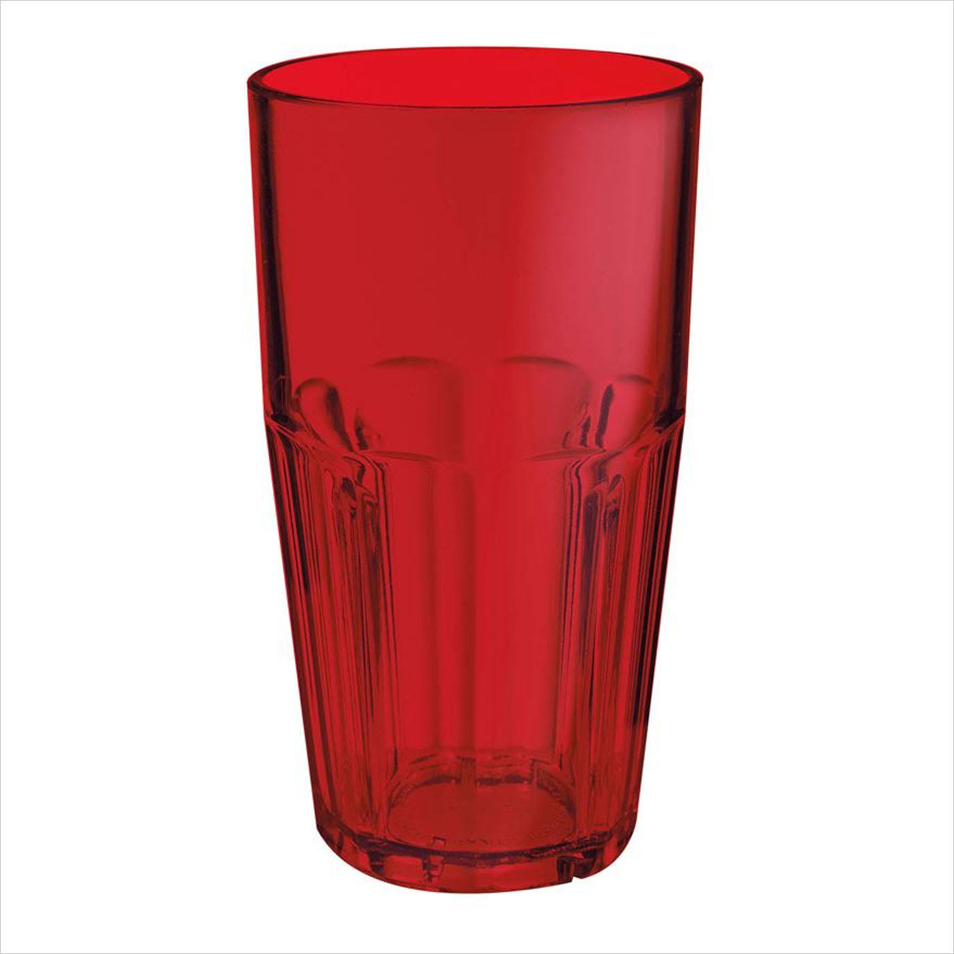 Plastic Reusable Bahama Tumblers 16 Oz 338 X 6 Beverage Red San24 Packs Wxf 02 8294