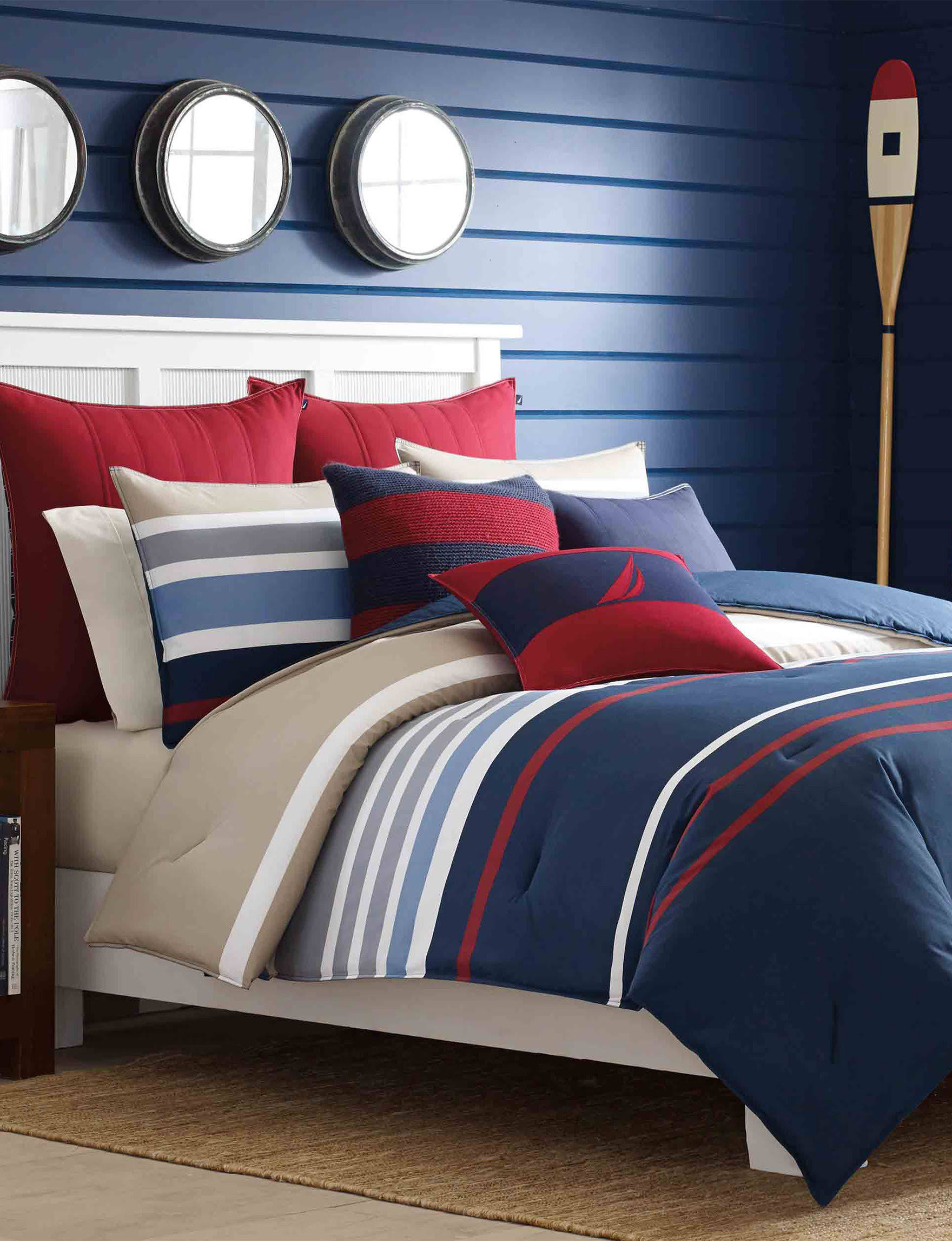 Full/Queen Comforter Set (Nautica Bradford) WXF02