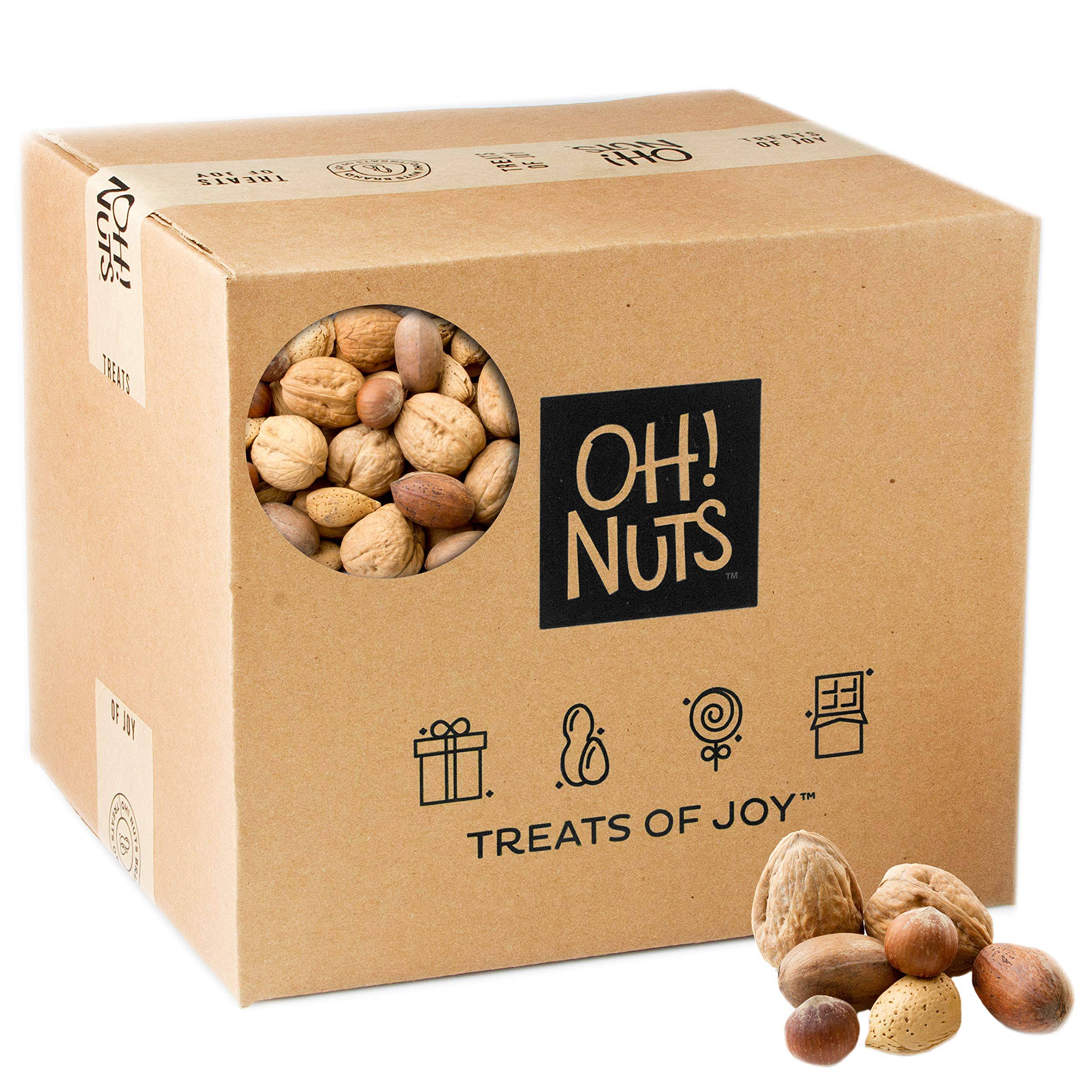 Mixed Nuts in Shell (25 Pound CASE) Oh! Nuts WXF02