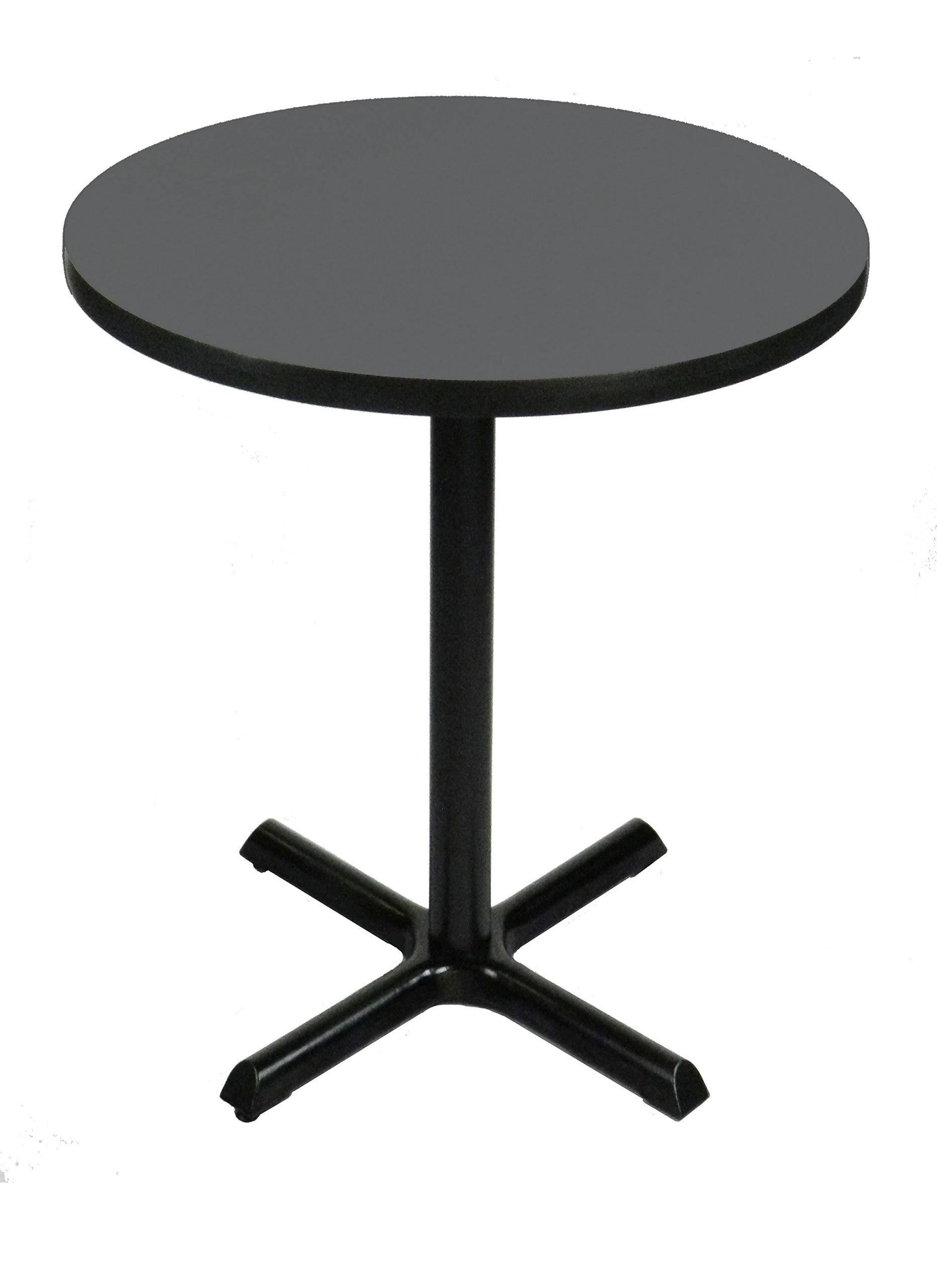 CORRELL Rectangle Adjustable Folding Table, 22 In To 32 In Height X 30