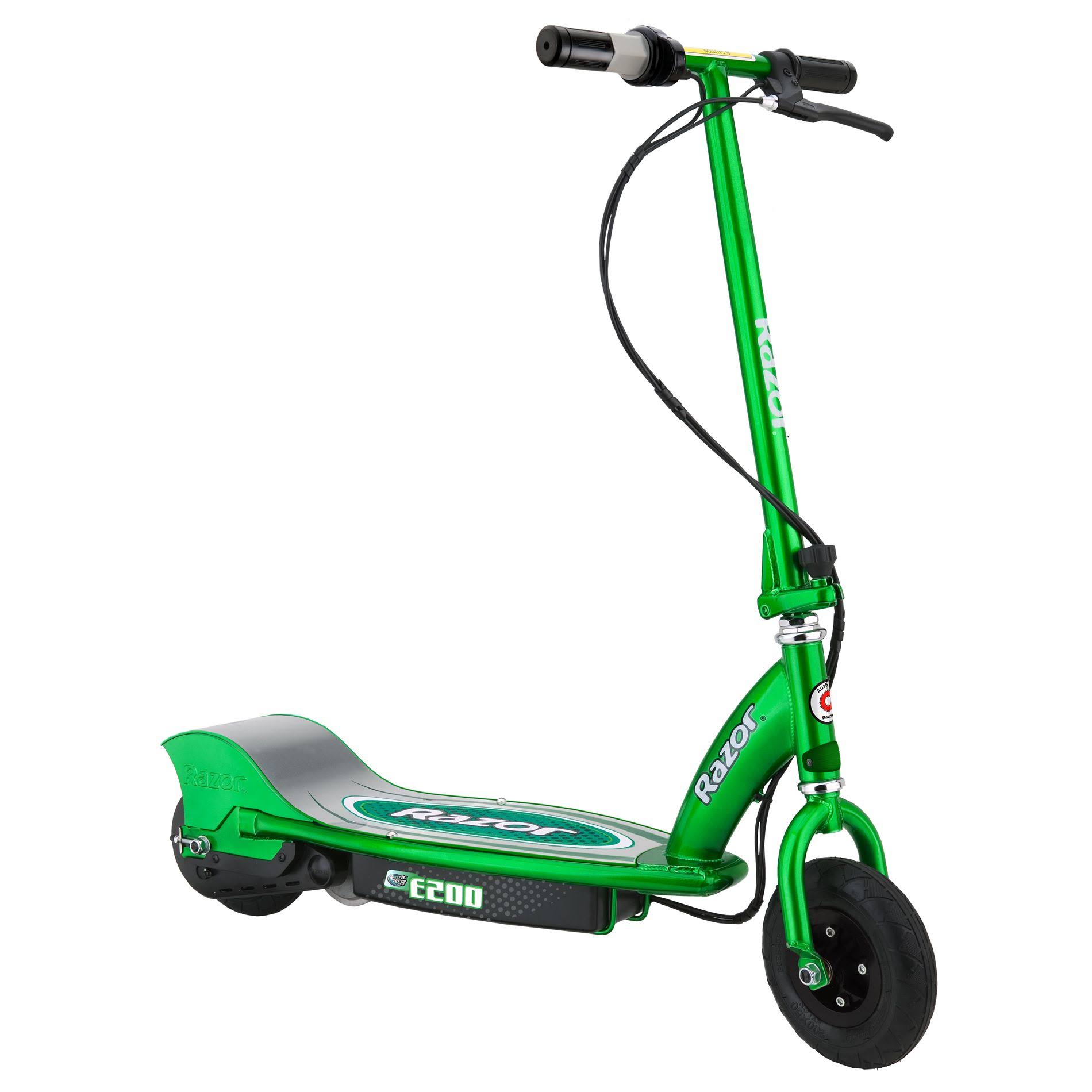 Razor E200 Electric Scooter Green Wxf 02 0386