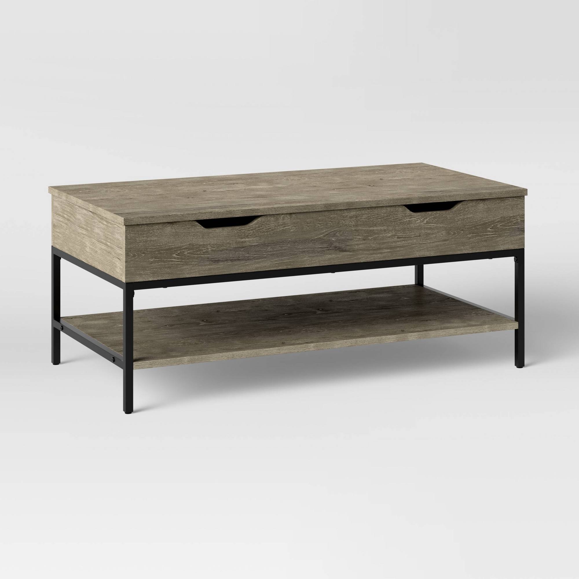 Loring Lift Top Coffee Table Gray Project 62 WXF02