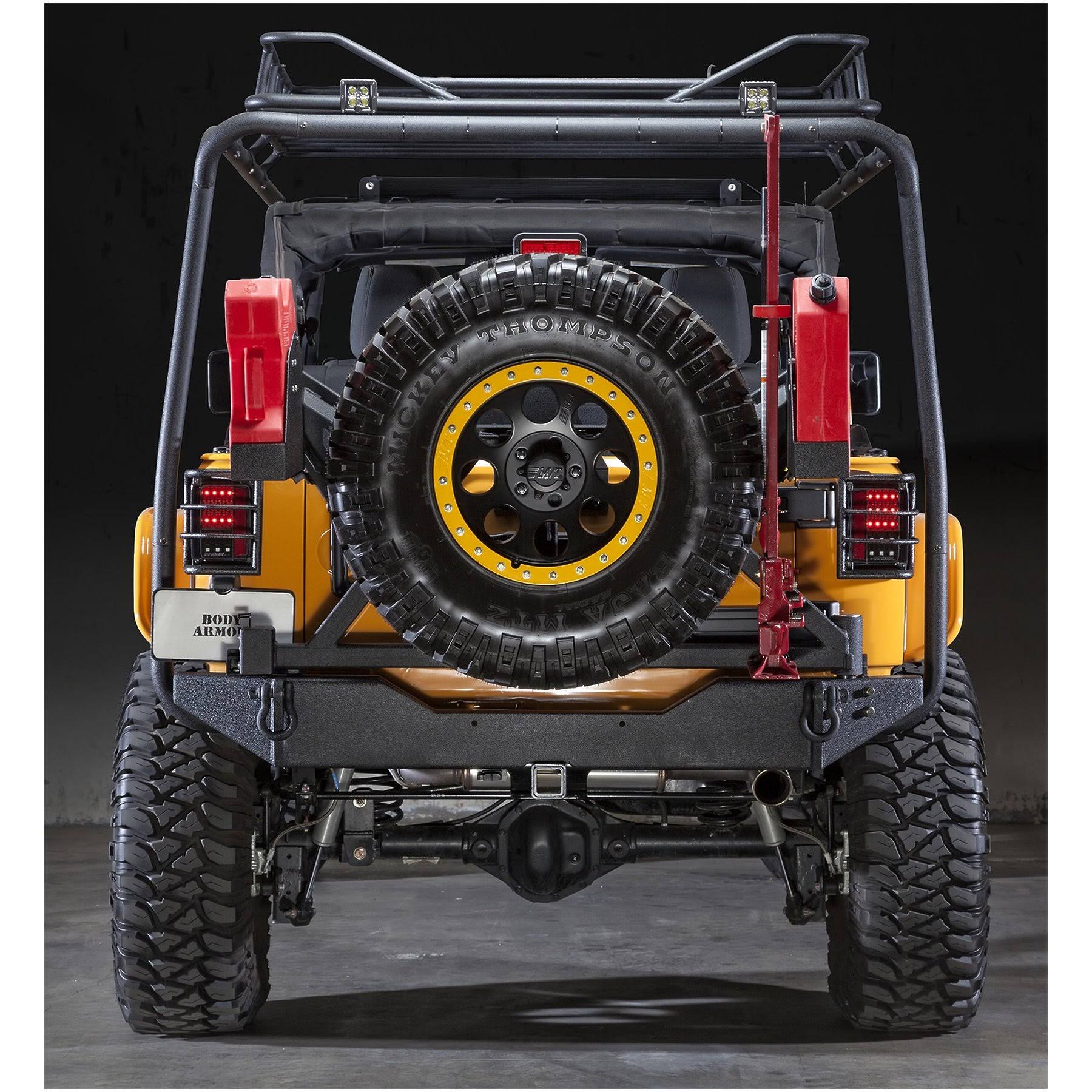 Body Armor 5295 Tire/Can Swing Arm Carrier WXF02