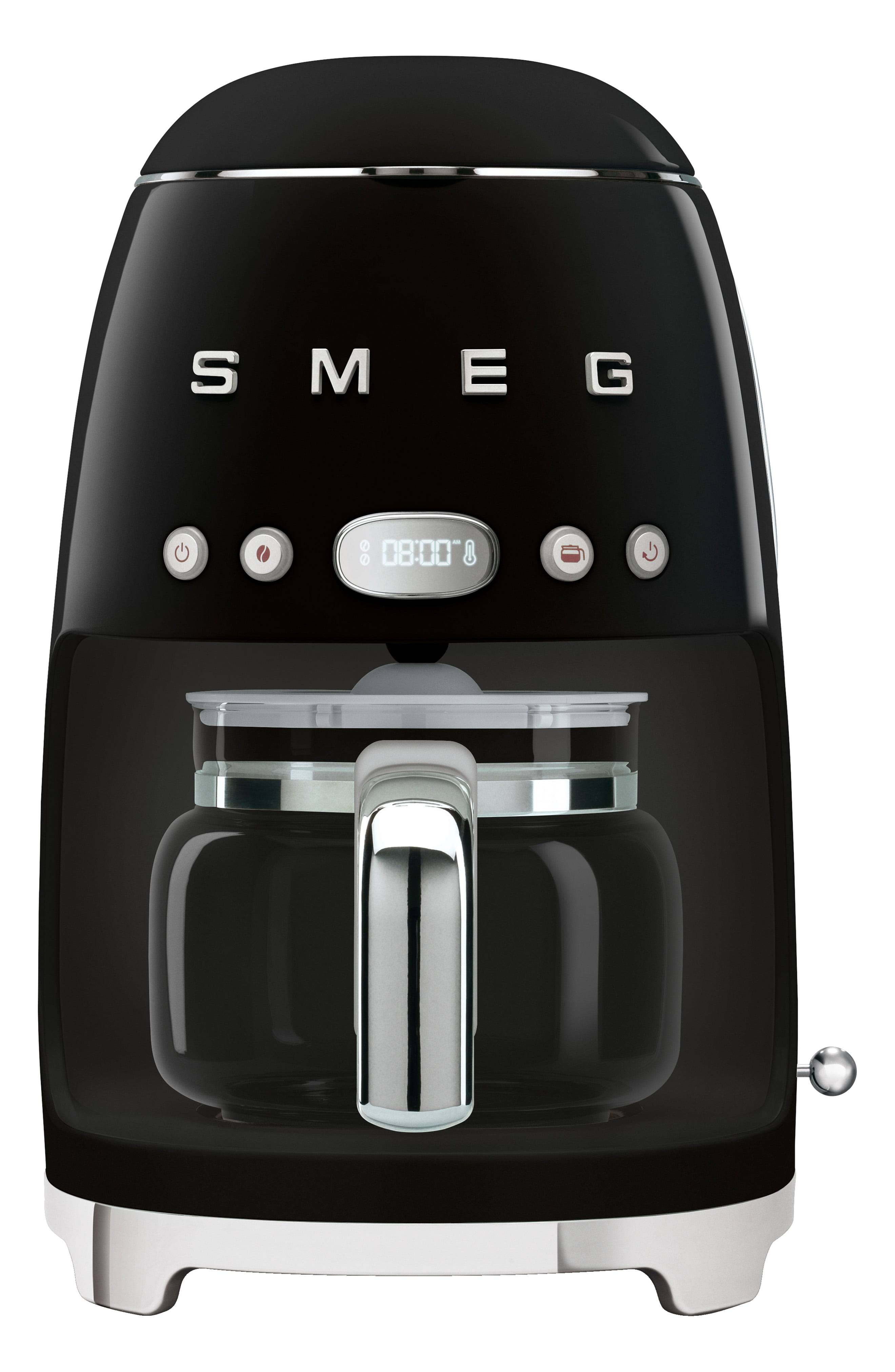 Smeg 10Cup Drip Coffee Machine Black WXF02