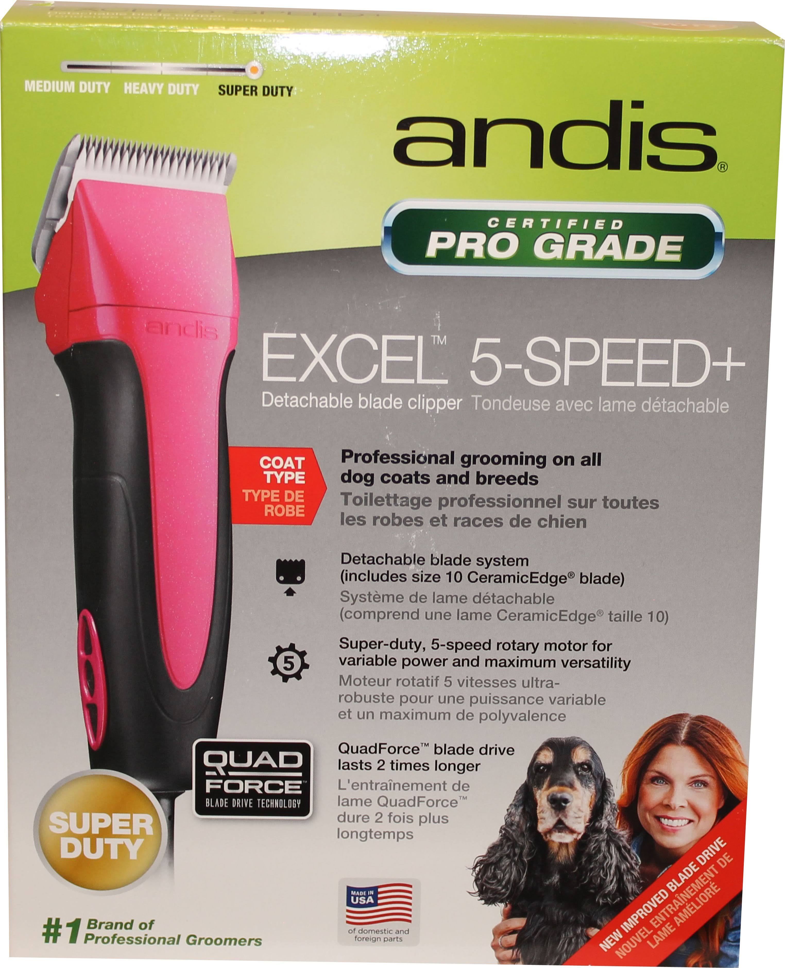 Andis Excel 5SPEED Clipper Blue WXF02