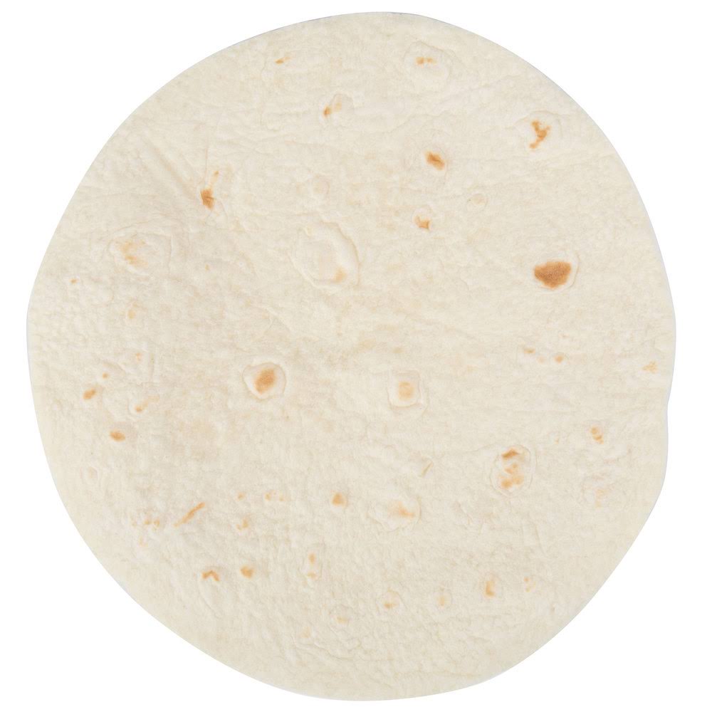 Mission Foods Heat Pressed Flour Tortilla 8 inch WXF02