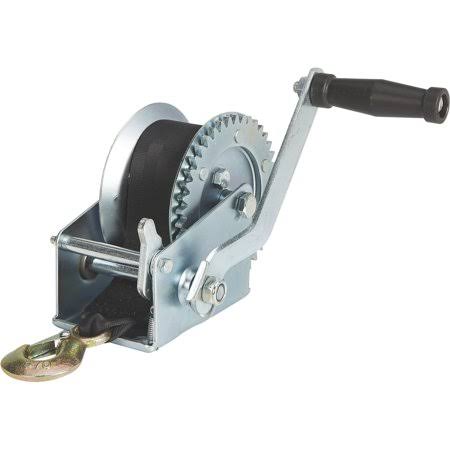 Ultra-Tow Single Speed Hand Winch with Strap-1000Lb. Load Cap., 23ft ...