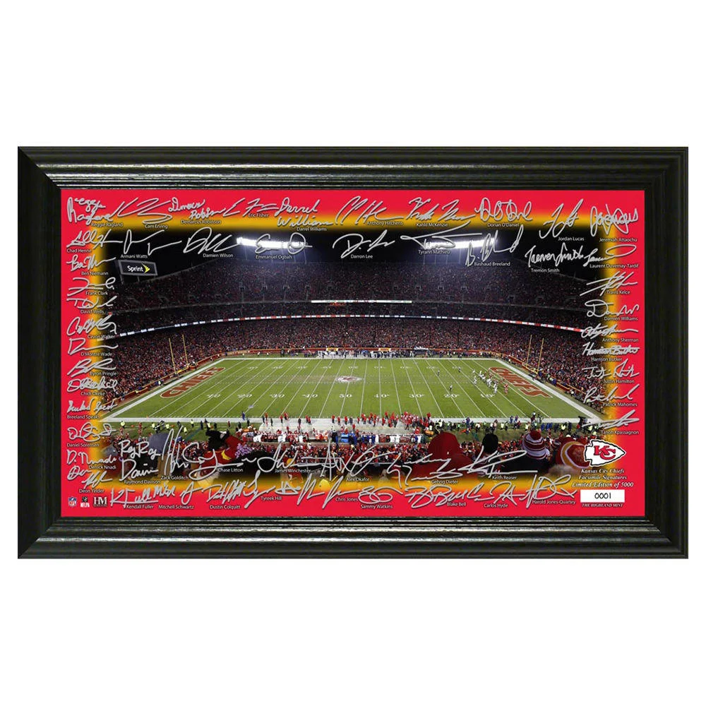 Kansas City Chiefs 2020 Signature Gridiron Collection - WXF-02