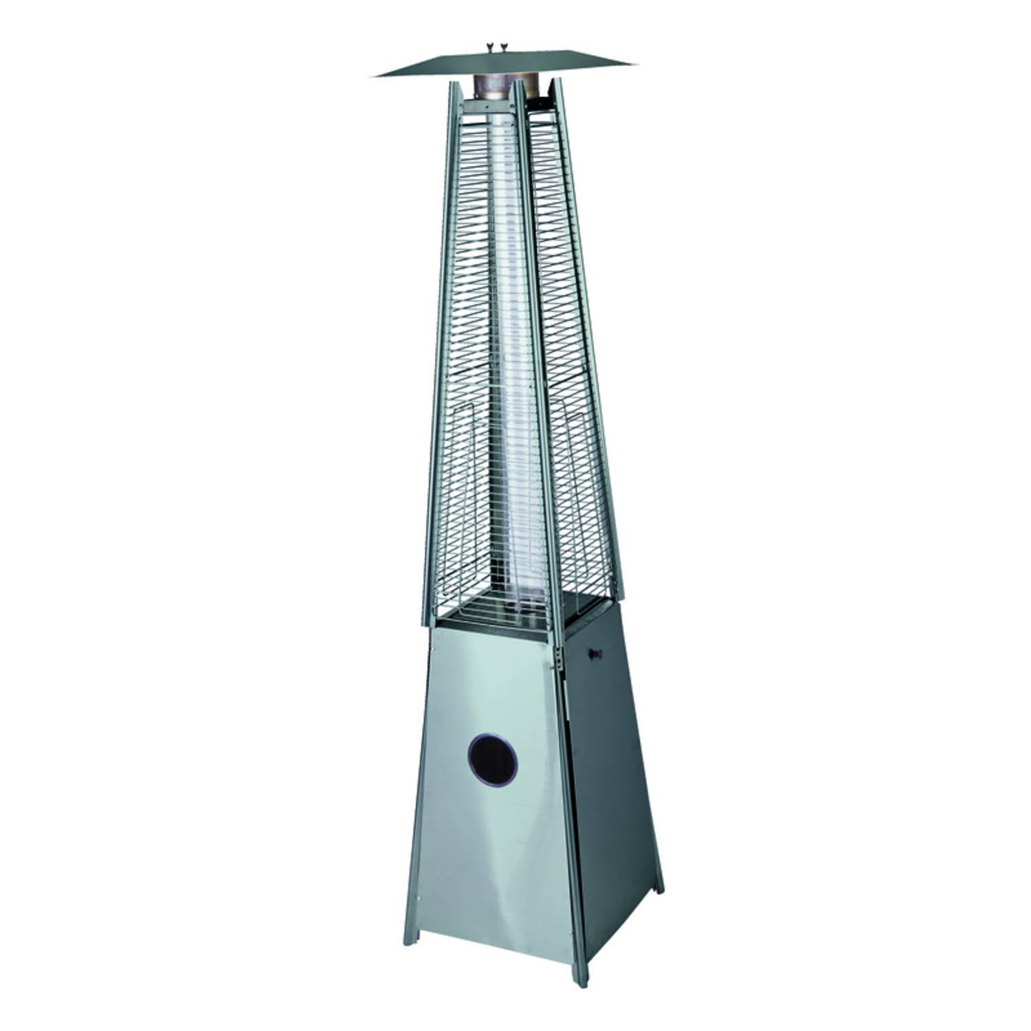 Living Accents Pyramid Propane Stainless Steel Patio Heater Wxf 02 6786