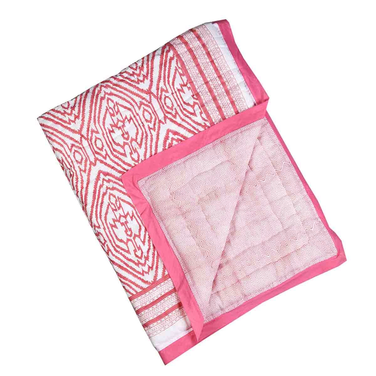 Malabar Baby Crib Quilt Southside Pink WXF02