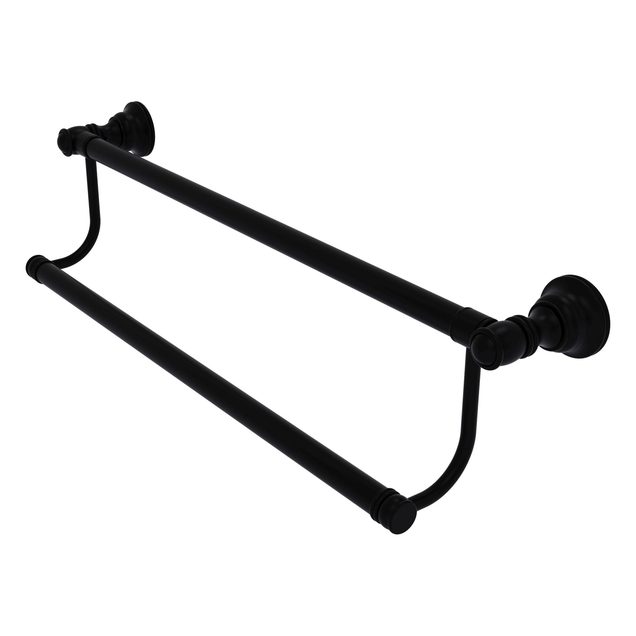 Carolina Collection Double Towel Bar Matte Black / 36 inch WXF02
