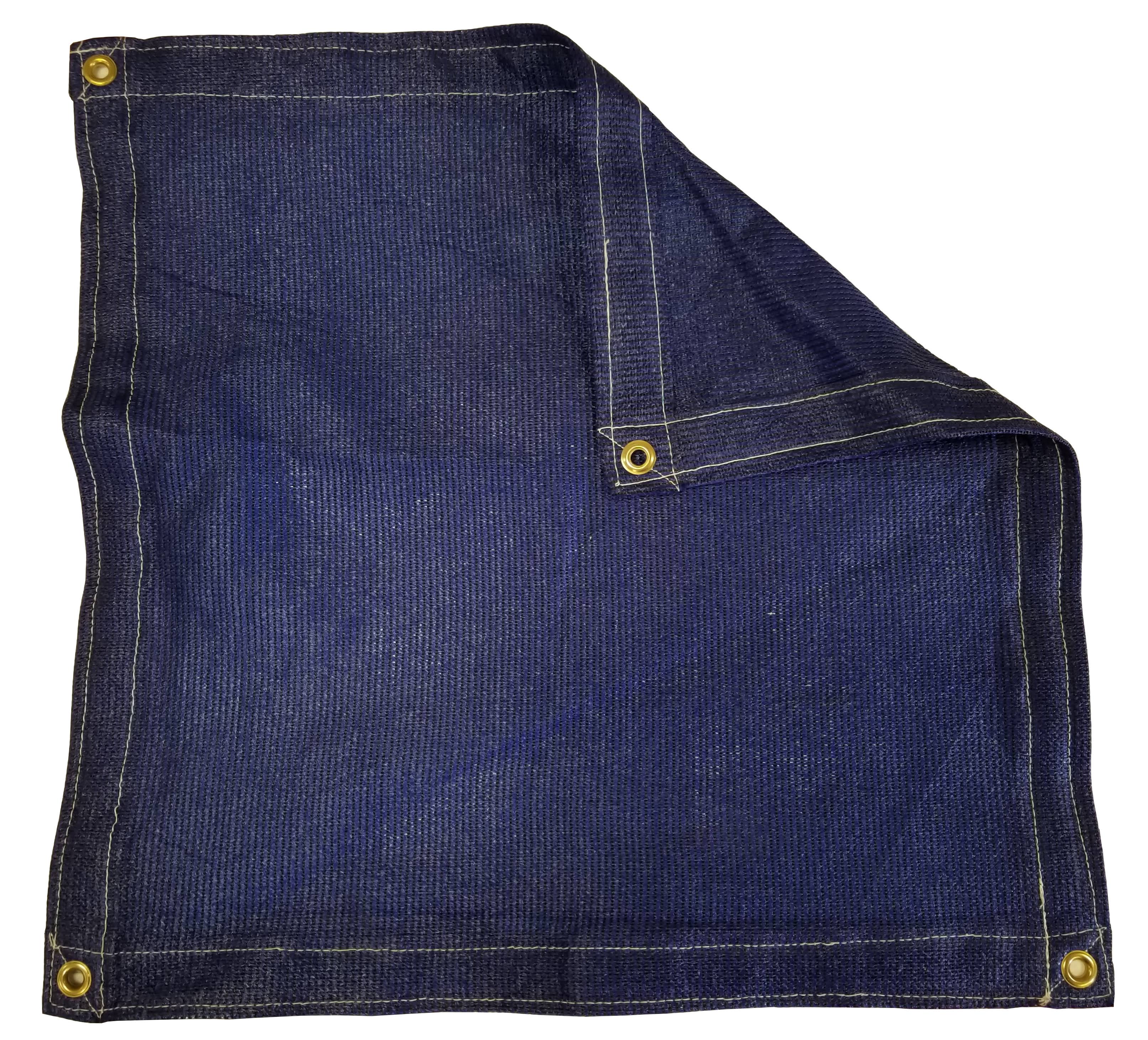 Harpster Tarps 10&x25& Blue 87 Privacy Mesh Tarp WXF02