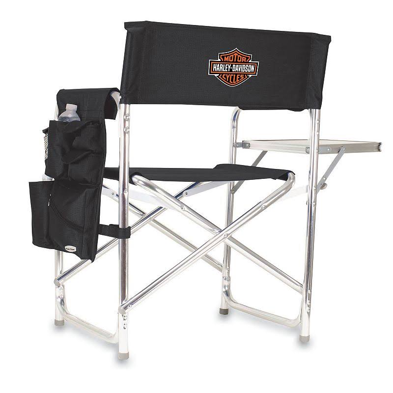 Picnic Time HarleyDavidson Folding Sports Chair Black WXF02