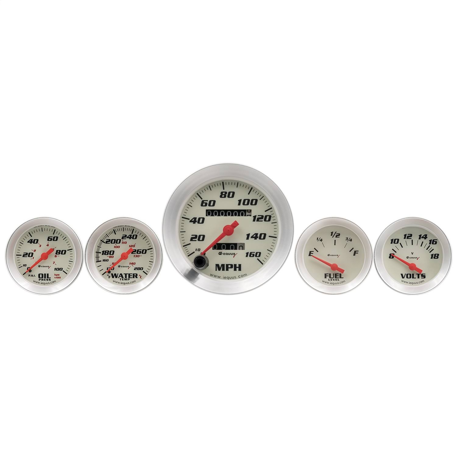 Equus E8500 8000 Series Gauge Set WXF02