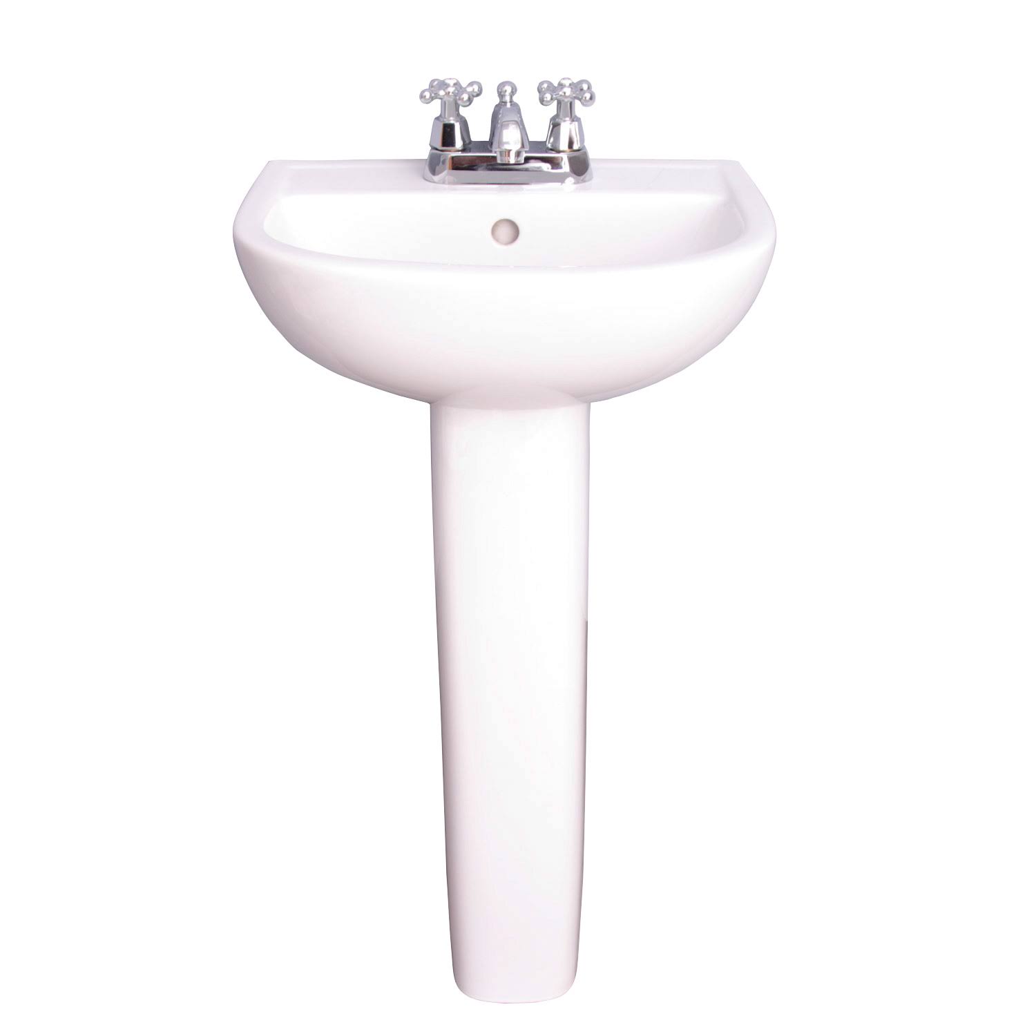 Barclay Compact 3544WH 500 Pedestal White WXF02