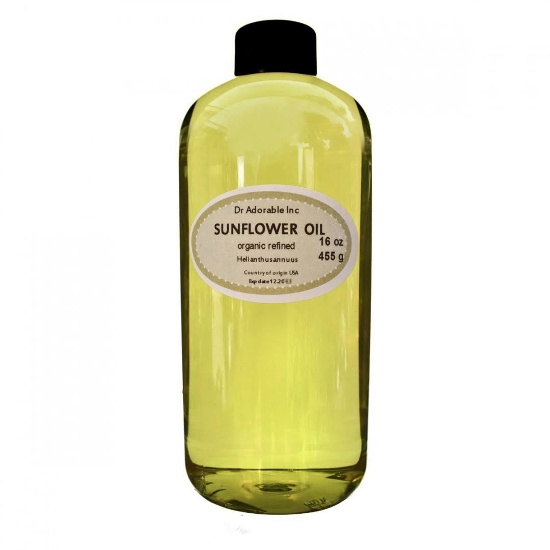 Unrefined Sunflower Oil High Oleic Organic 100 Pure 1420ml / 3 Pints