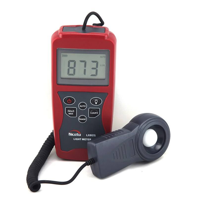 Professional Digital Light Meter LX821 for Greenhouse, Hydroponics - WXF-02