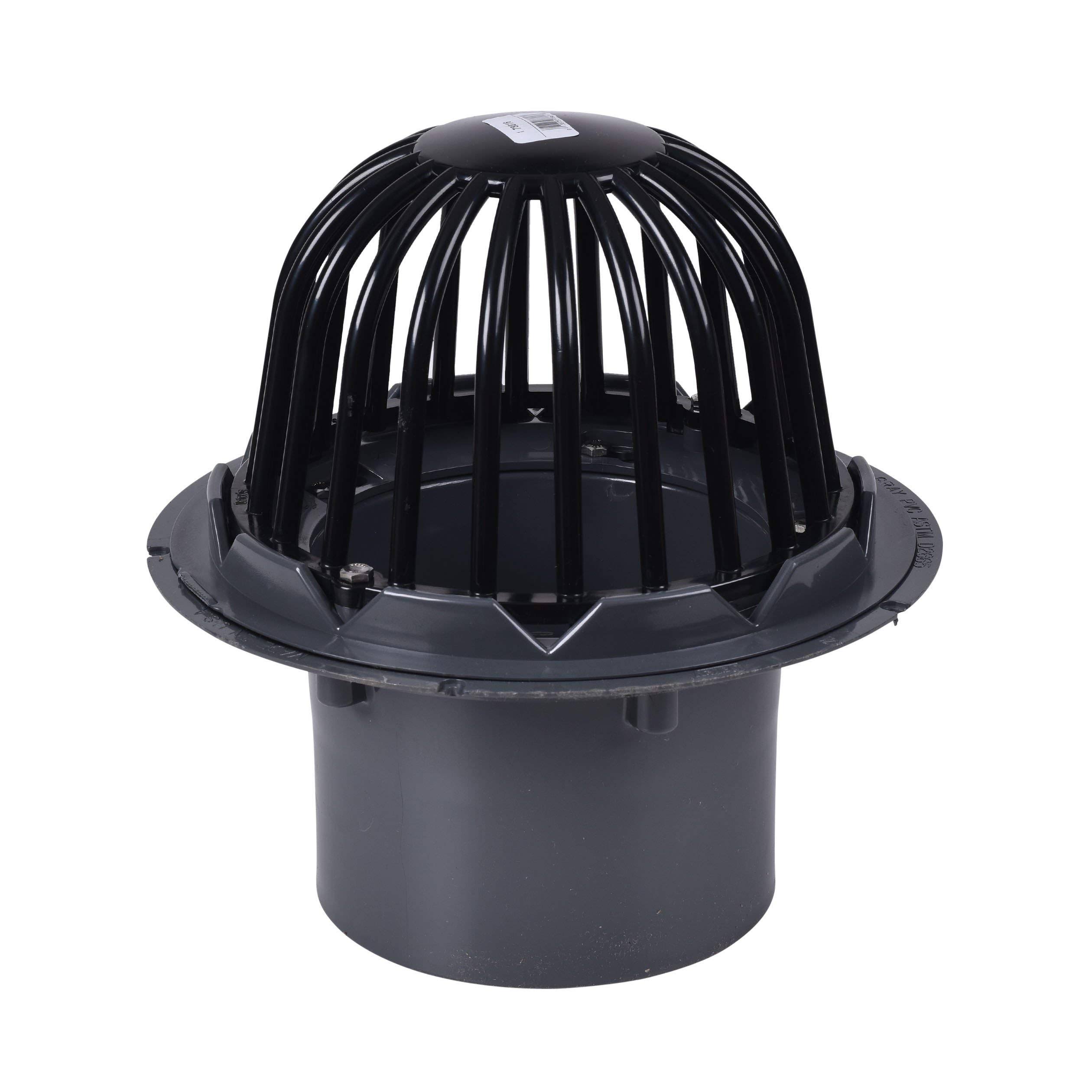 Oatey 78016 6x22 PVC Roof Drain With Plastic Dome - WXF-02