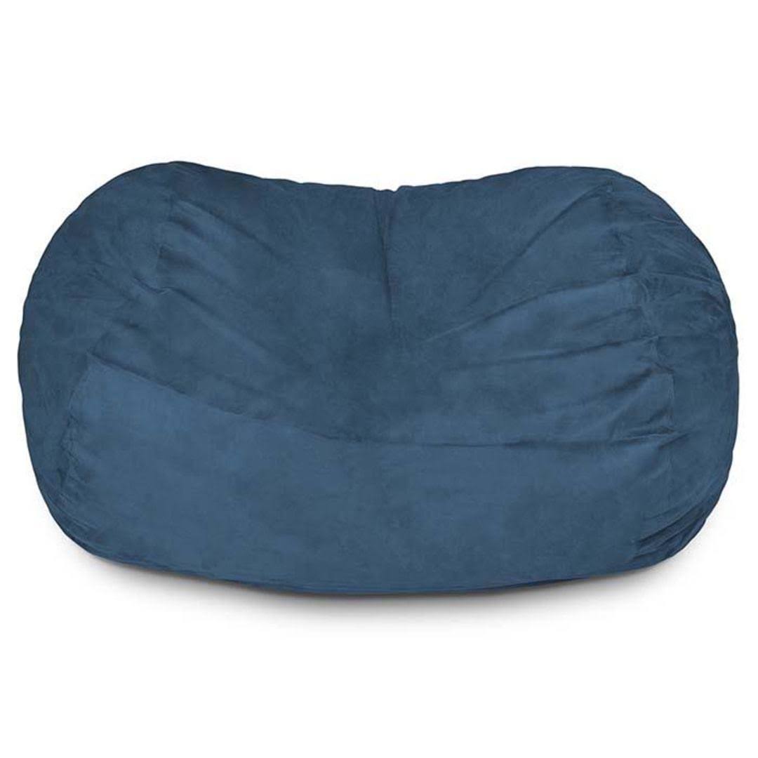 Lumaland Bean Bag Chair, Navy / 6ft WXF02