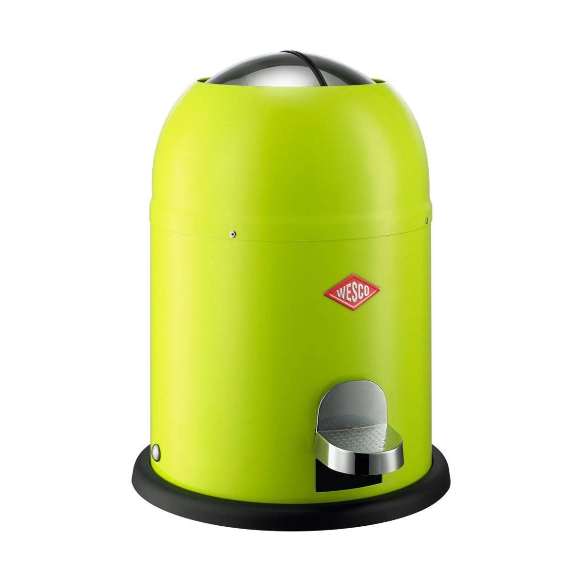 Wesco Single Master Trash Can, Lime Green WXF02