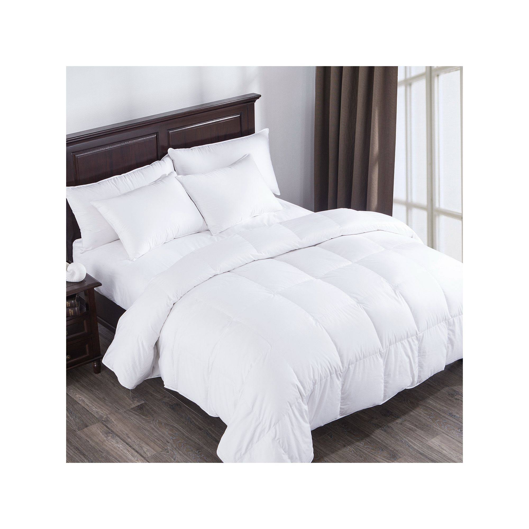 Puredown Heavy Weight White Twin White Goose Down Comforter - WXF-02