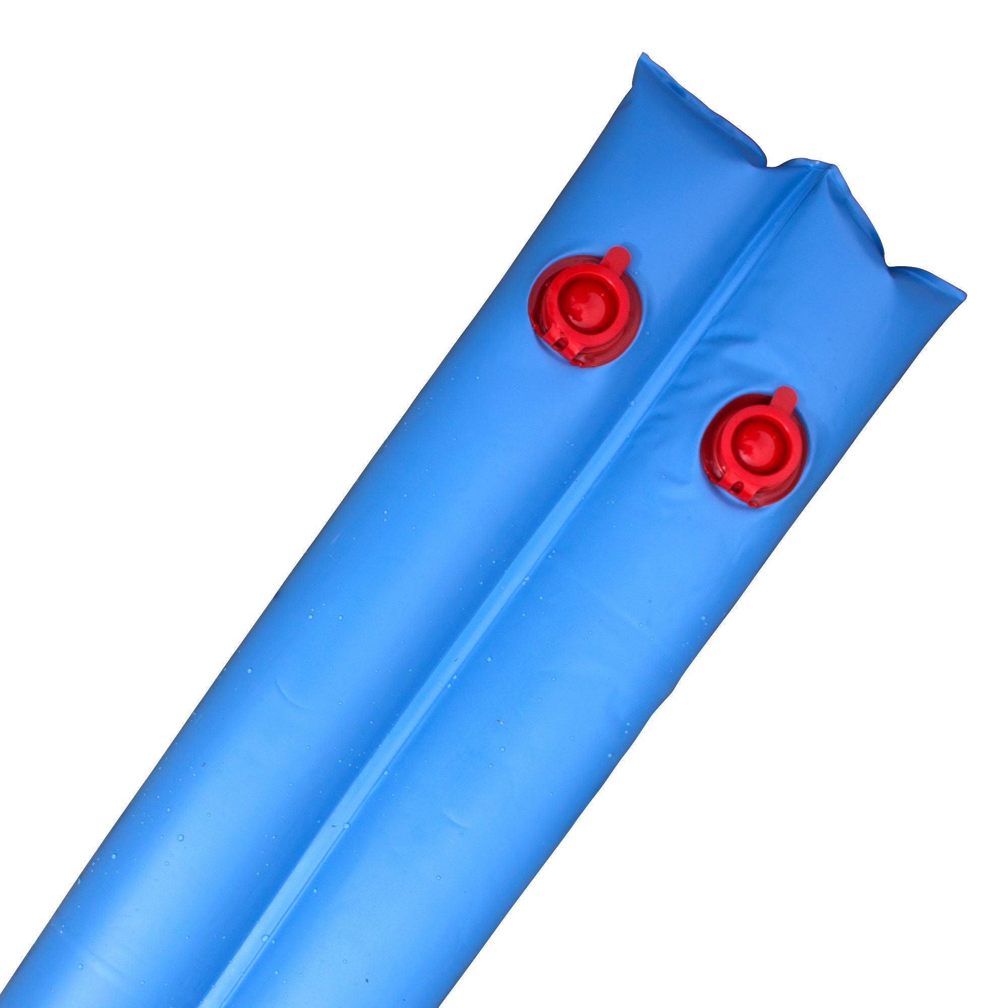 Pool Mate Heavy Duty 4 ft. Double Chamber Water Tubes, Blue - WXF-02