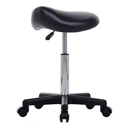 FRNIAMC Adjustable Saddle Stool Chairs with Back Support Ergonomic ...