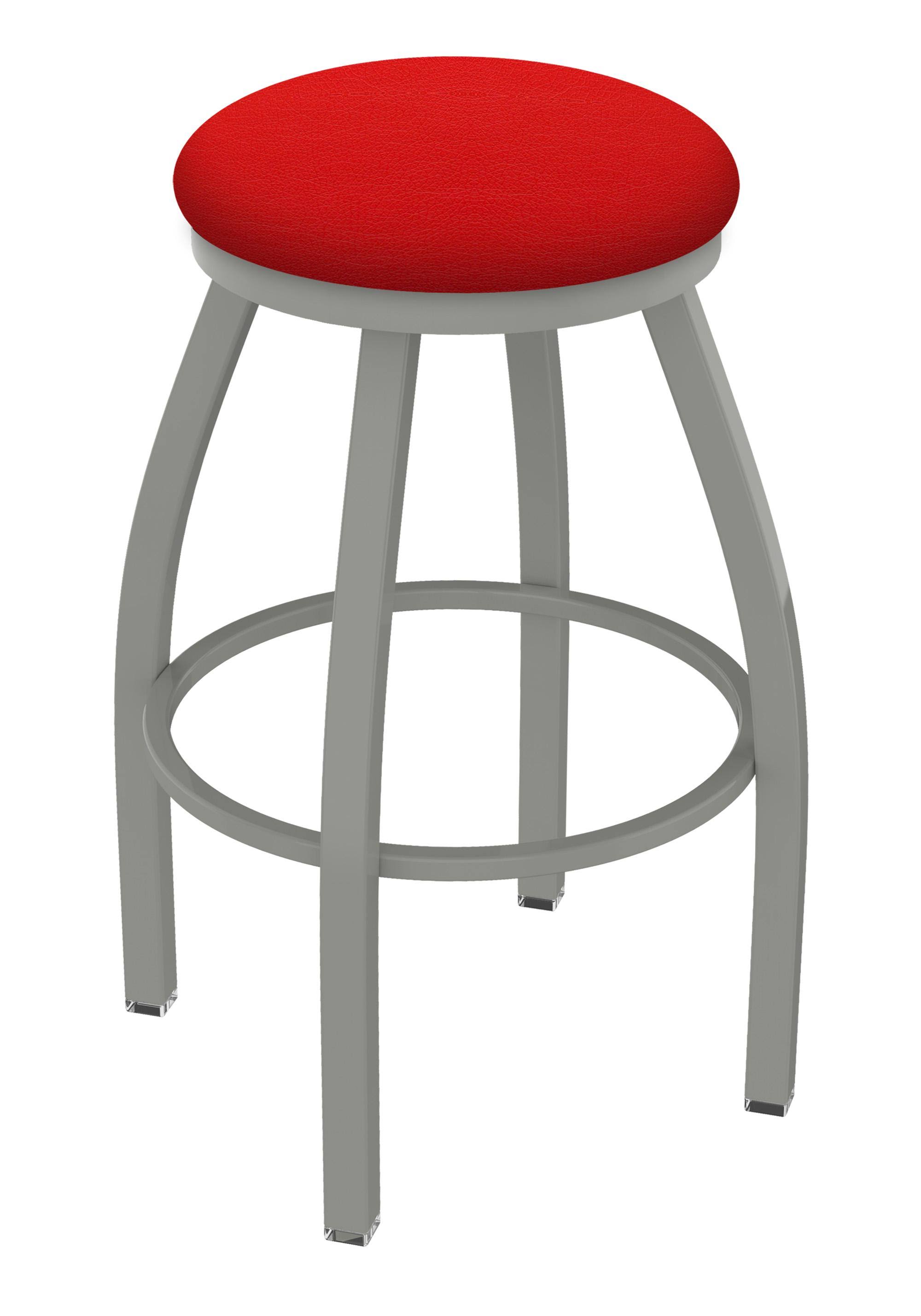 XL 802 Misha 25inch Swivel Counter Stool with Anodized Nickel Finish