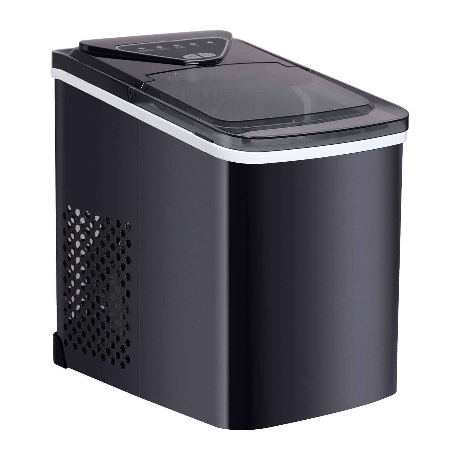 Northair Stainless Steel Portable Countertop Ice Maker with 26 lb