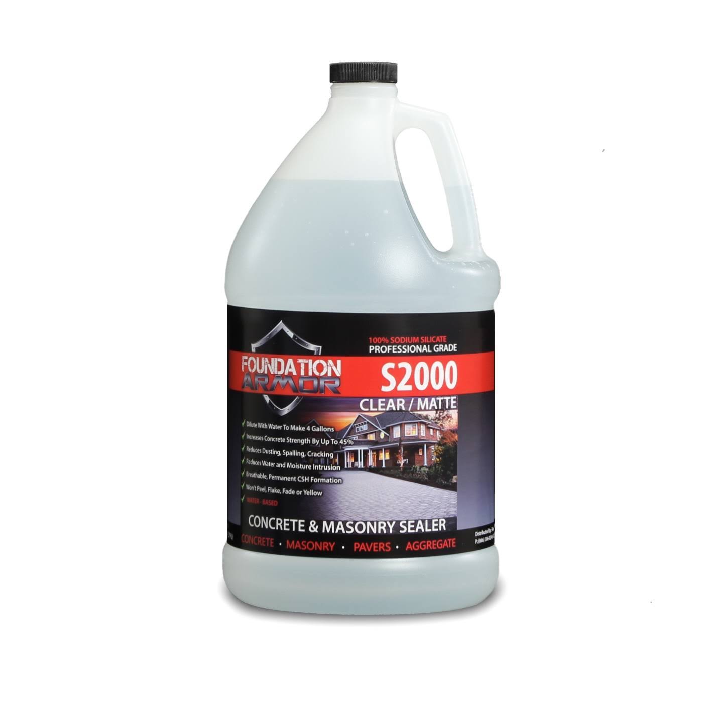 Foundation Armor Concrete Sealer, Hardener and Densifier 1 gal