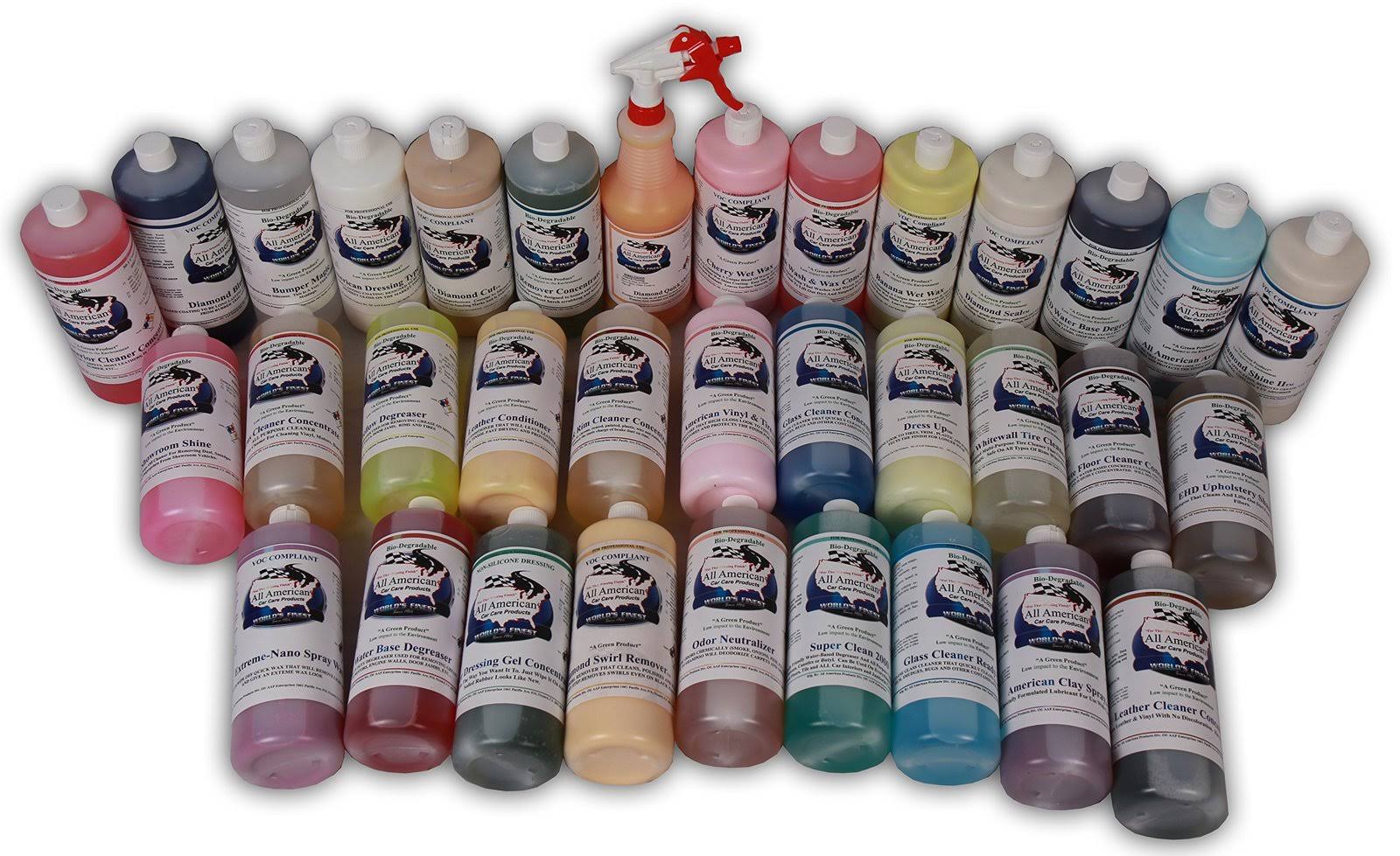 All American Car Care Products Banana Wet Wax (1 Gallon) WXF02