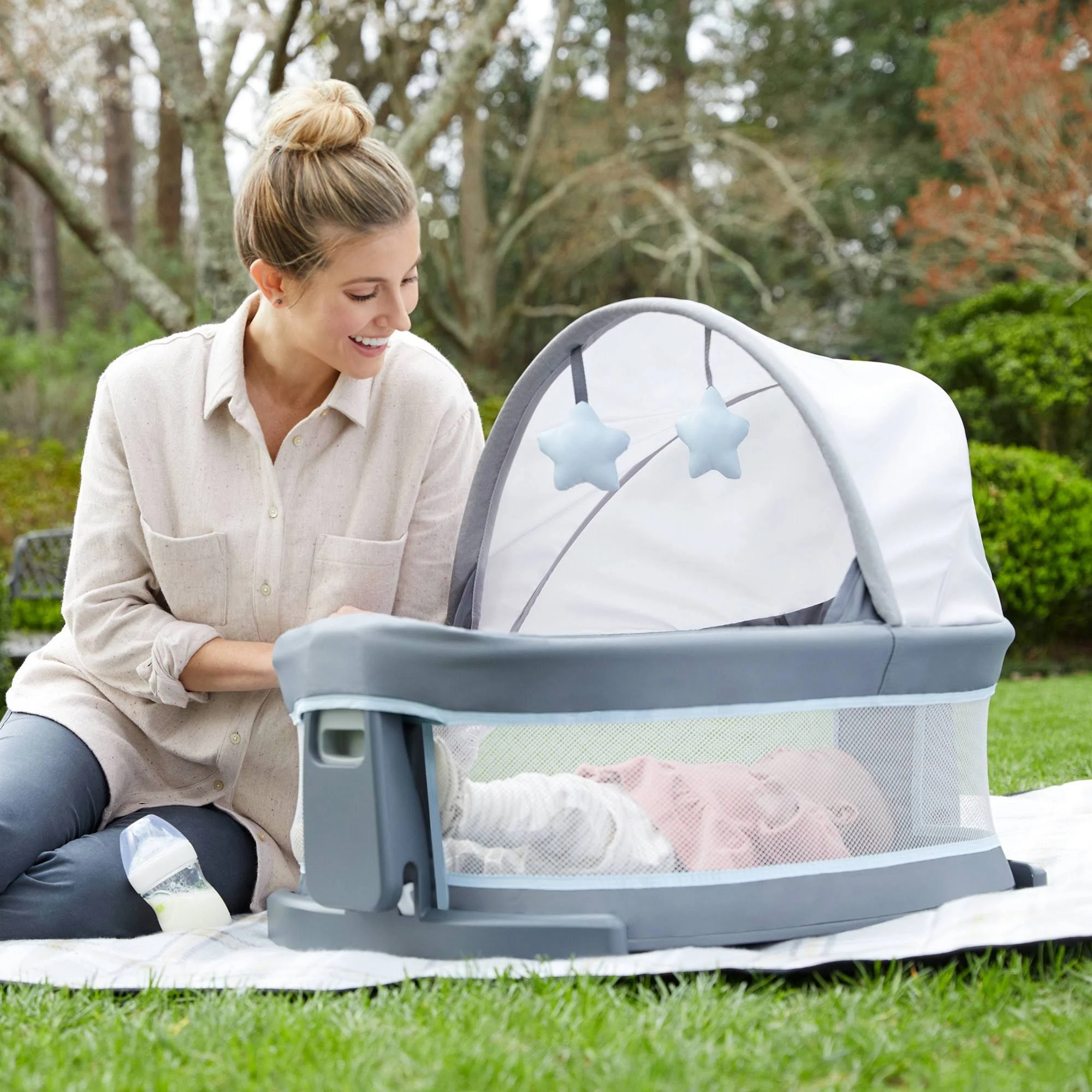 Graco Pack &n Play Travel Dome LX Playard Annie WXF02