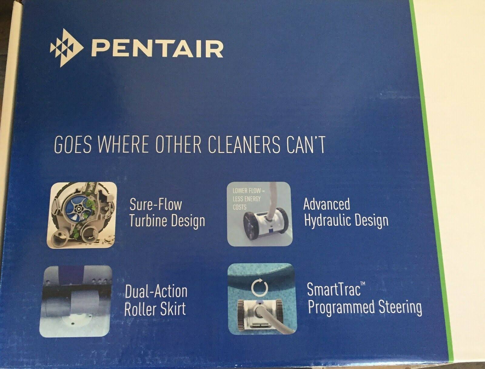 Pentair 360275 Rebel Automatic Suction Side Pool Vacuum Cleaner WXF02